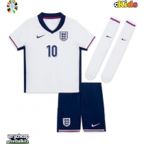 England Jude Bellingham #10 Replica Home Minikit Euro 2024 Short Sleeve (+ pants)